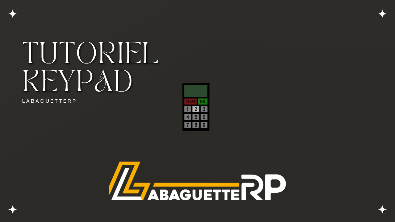 Tuto : Keypad